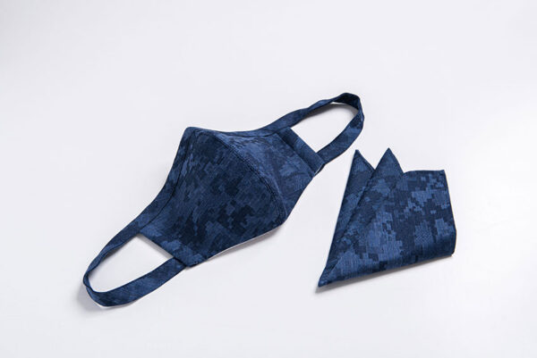 mask&chief pattern blue